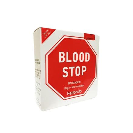 Blood Stop Bandagem Bege 500 unidades - Portal do Médico