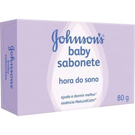 Sabonete em Barra Infantil Johnson Hora do Sono 80g - Portal do Médico