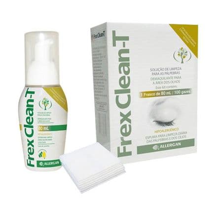 Frex Clean T 80ml + 100 gazes - Portal do Médico