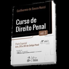 Livro - Curso de Direito Penal - Parte Especial - Vol. 3 - Nucci - 2ª edição - Portal do Médico