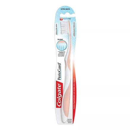 Escova Dental Colgate PerioGard Extra Macia Cores Sortidas 1 Unidade - Portal do Médico