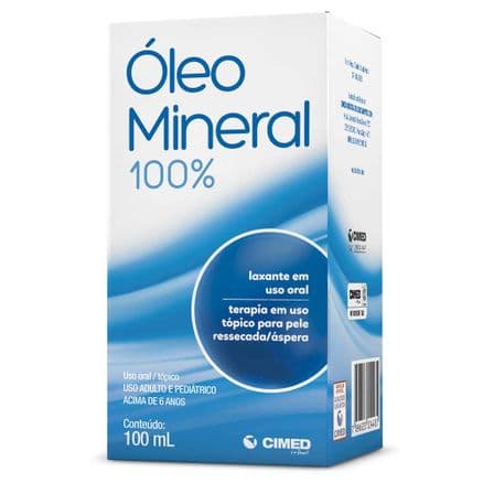 Óleo Mineral 100% Cimed 100ml - Portal do Médico