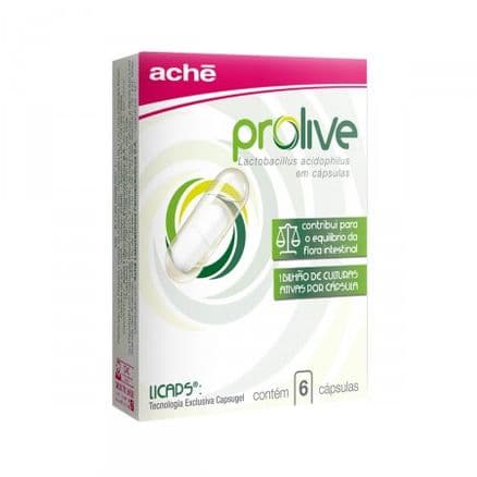 Prolive 6 cápsulas - Portal do Médico