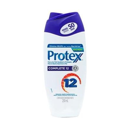 Sabonete Líquido Protex Complete 12 Antibacteriano 250ml - Portal do Médico