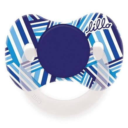 Chupeta Lillo Funny Estampas Silicone Tamanho 1 Azul - Portal do Médico