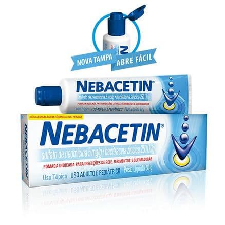 Nebacetin Pomada 50g - Portal do Médico
