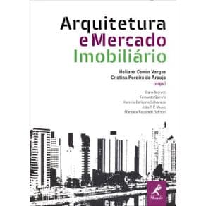 Livro - Arquitetura e Mercado Imobiliário - Vargas - 1ª edição - Portal do Médico