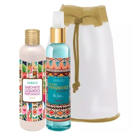Kit Fiorucci Splash Fragrance Boho Style Deo Colônia + Sabonete Líquido - Portal do Médico