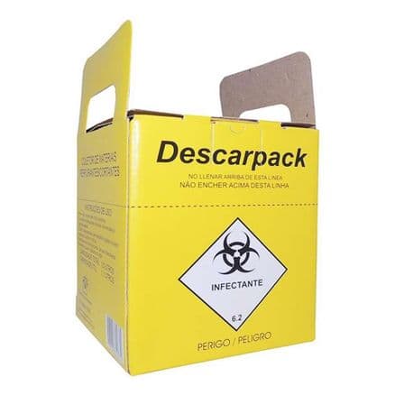 Descartex Coletor Seringa/Agulha 7 L - Portal do Médico