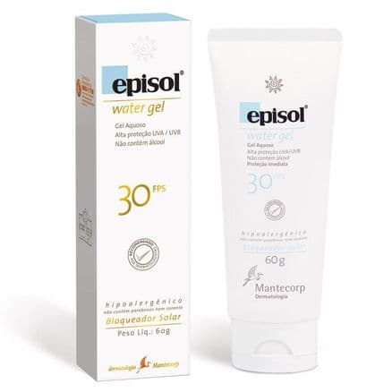 Bloqueador Solar Episol Water Gel FPS 30 60g - Portal do Médico