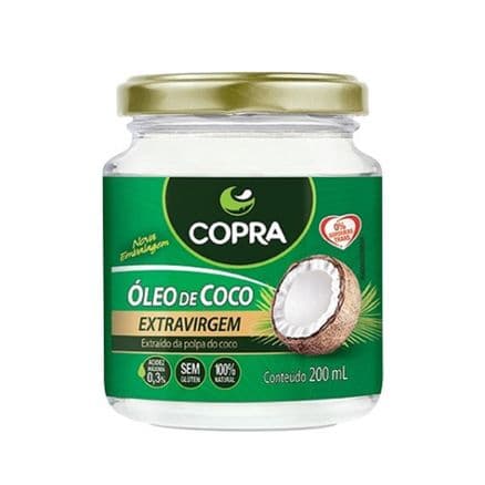 Óleo de Coco Extra Virgem 200ml Copra - Portal do Médico