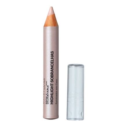 Lápis Iluminador para Sobrancelhas Maybelline Brow Drama Highlight Cor Nude Perolado 1,5g - Portal do Médico