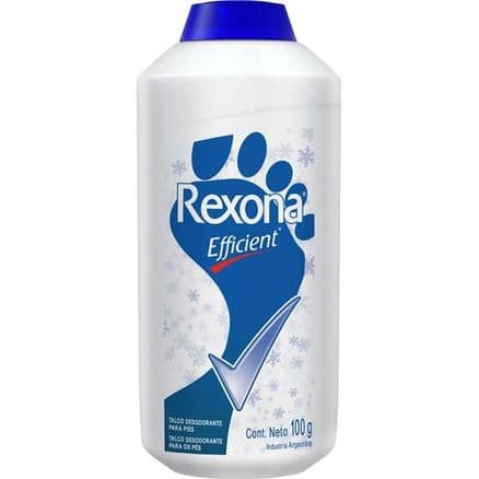 Talco Antisséptico Rexona Efficent 100g - Portal do Médico