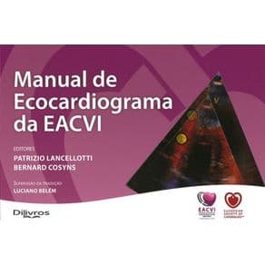 Livro - Manual de Ecocardiograma da EACVI - Lancellotti - 1ª edição - Portal do Médico