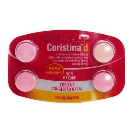 Coristina D 4 comprimidos - Portal do Médico