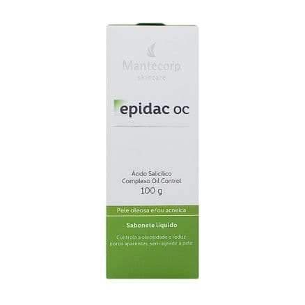 Epidac OC Mantecorp Sabonete Líquido 100g VENCIMENTO EM 07/2018 - Portal do Médico
