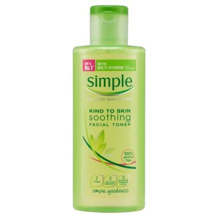 Tônico Facial Suave Simple Soothing 200ml - Portal do Médico