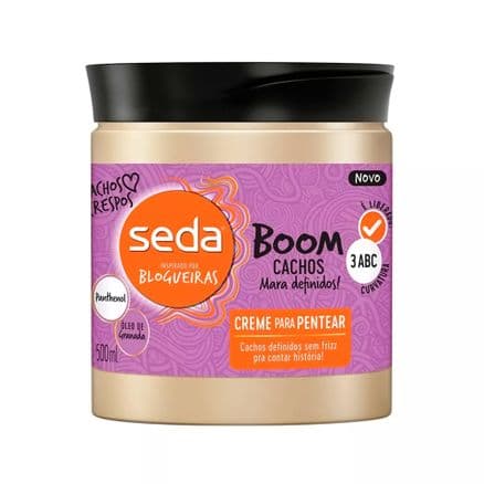 Creme de Pentear Seda Boom Cachos Mara Definidos 500ml - Portal do Médico