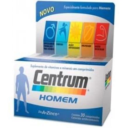 Centrum Homem 30 comprimidos - Portal do Médico