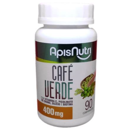 Café Verde 400mg Apis Nutri 90 Comprimidos - Portal do Médico