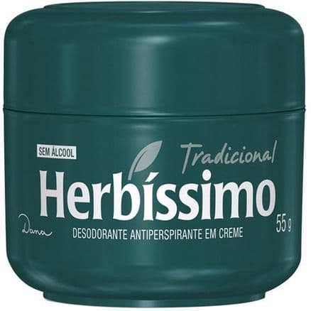Desodorante em Creme Herbíssimo Tradicional 55g - Portal do Médico