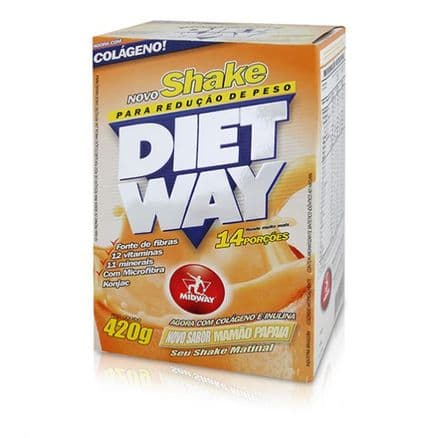 Diet Way 420g 14 doses Sabor Mamão Papaia - Portal do Médico