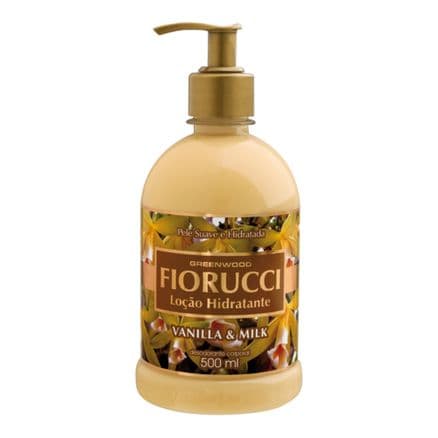 Loção Hidratante Fiorucci Vanilla &amp; Milk 500ml - Portal do Médico
