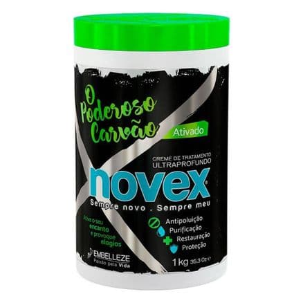 Creme de Tratamento Ultraprofundo Novex O Poderoso Carvão 1000g - Portal do Médico