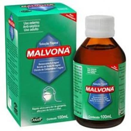 Malvona Antisséptico Solução Tópica 100mL - Portal do Médico