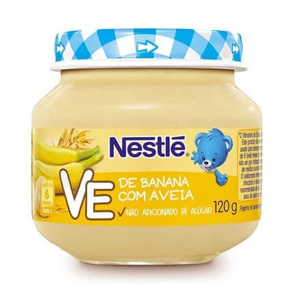 Nestle Papinha de Banana com Aveia 120g - Portal do Médico
