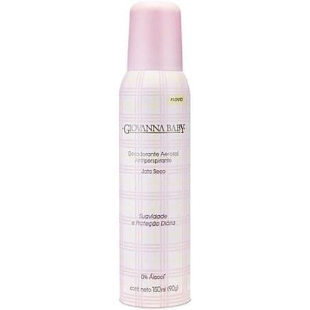 Desodorante Aerosol Giovanna Baby Feminino Rosa 150ml - Portal do Médico