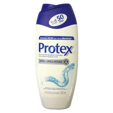 Sabonete Liquido Protex Limpeza Profunda 250ml - Portal do Médico