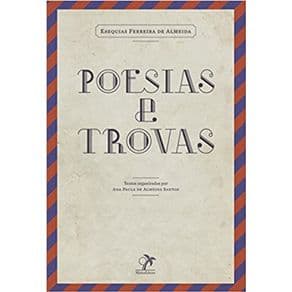 Livro - Poesia e Trovas - Almeida - 1ª edição - Portal do Médico