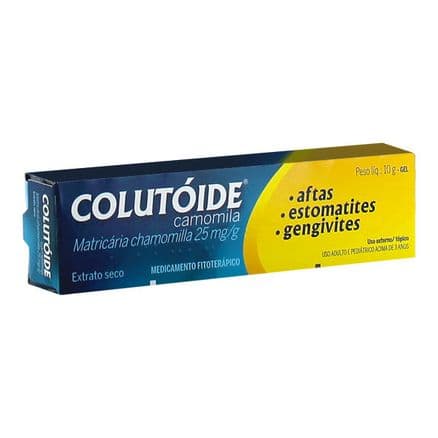 Colutoide Camomila 25mg/g Gel 10g - Portal do Médico