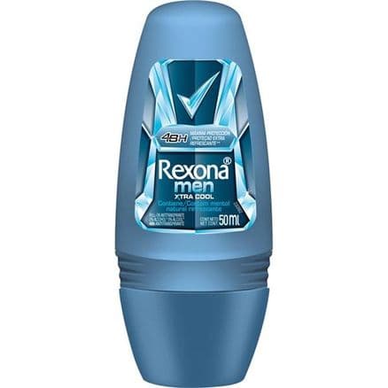 Desodorante Roll-On Rexona Masculino Xtra Cool 50ml - Portal do Médico