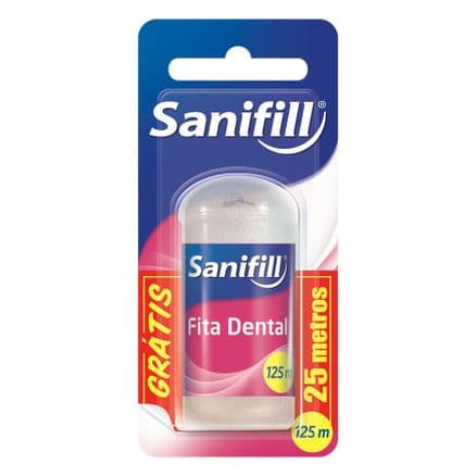 Fita Dental Sanifill 125m - Portal do Médico