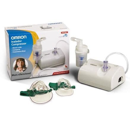 Inalador Nebulizador Compressor Omron NE-C801 - Portal do Médico