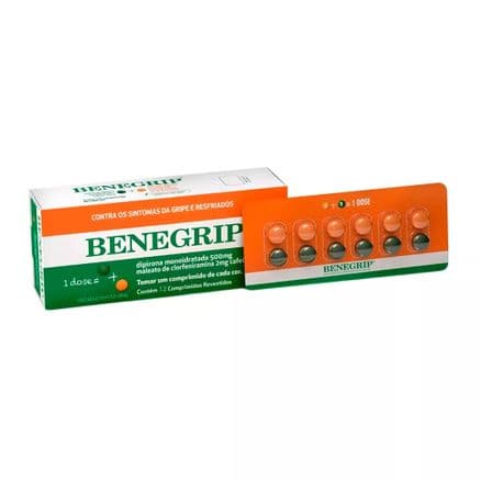Benegrip 12 comprimidos - Portal do Médico