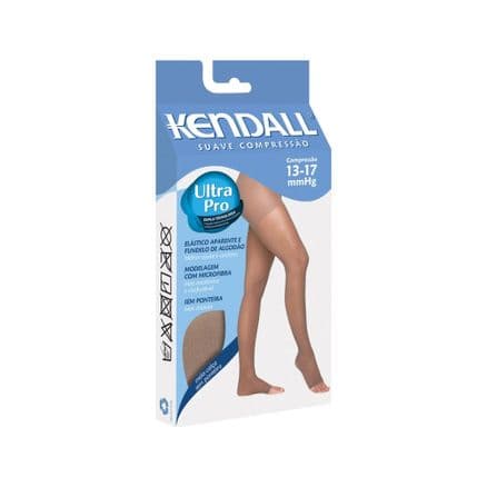 Meia Calça Kendall Suave Compressão Sem Ponteira Cor Mel Tamanho P - Portal do Médico
