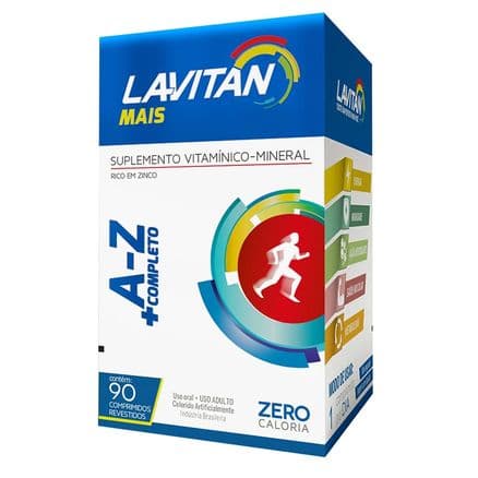 Lavitan Mais A-Z 90 comprimidos revestidos - Portal do Médico