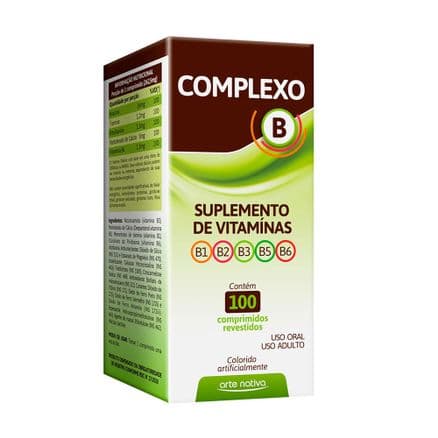 Complexo B Arte Nativa 100 Comprimidos - Portal do Médico