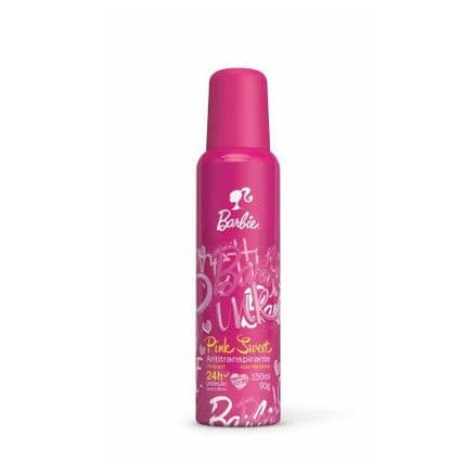 Desodorante Aerosol Barbie Fashion Pink Sweet 90g - Portal do Médico