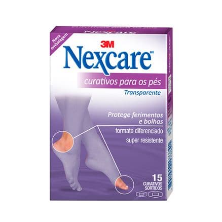Curativo Nexcare para Pés Sortidos 15un - Portal do Médico
