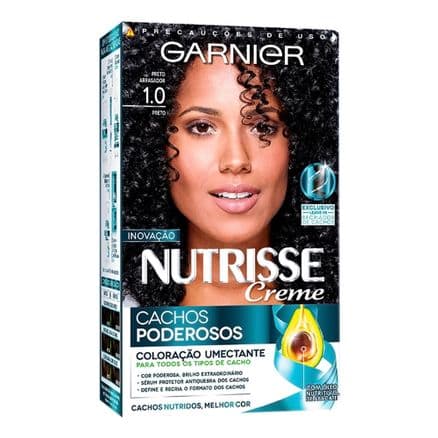 Coloração Nutrisse 1.0 Cachos Poderosos Preto - Portal do Médico
