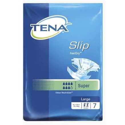 Fralda Geriátrica Tena Slip G 7 unidades - Portal do Médico