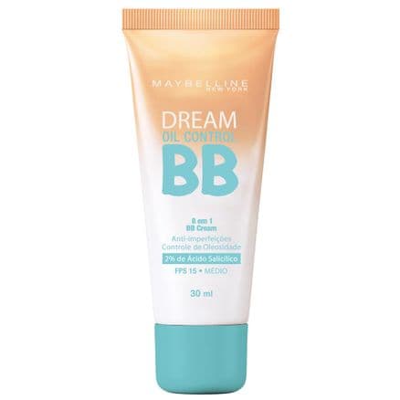 BB Cream Maybelline Dream Oil Control Fps 15 cor Médio 30ml - Portal do Médico