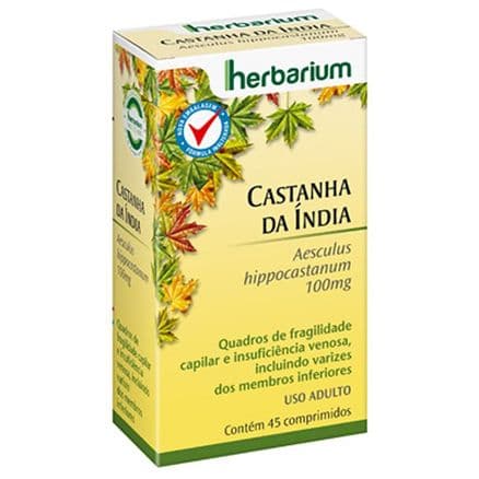 Castanha da Índia Herbarium 45 comprimidos - Portal do Médico