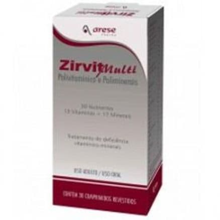 Zirvit Multi 30 comprimidos - Portal do Médico