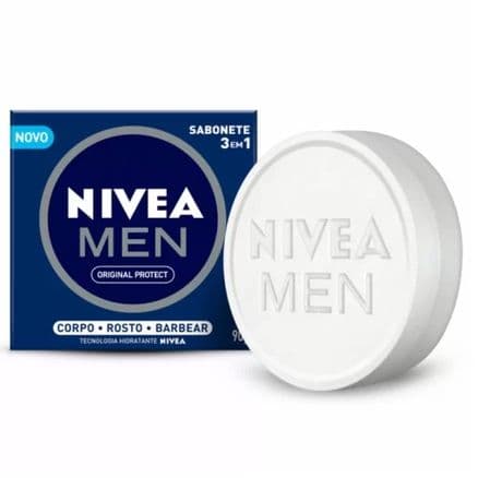 Sabonete 3 em 1 Nivea Men Original Protect 90g - Portal do Médico
