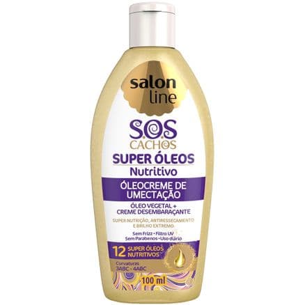 Óleocreme Umectação Salon Line S.O.S Super Óleos Nutritivos 100ml - Portal do Médico